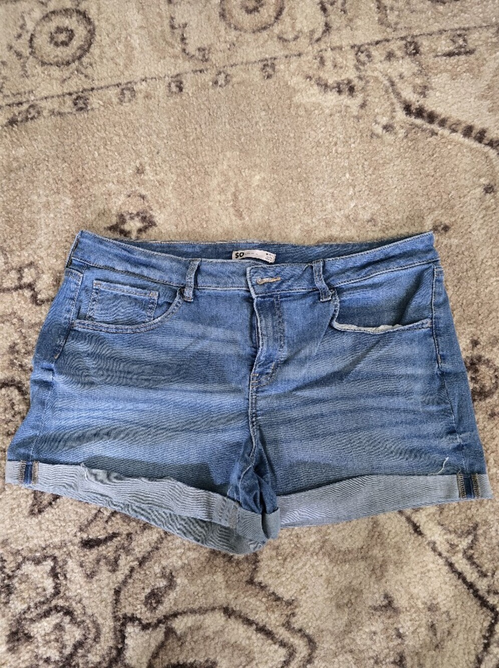So Light Blue Shorts